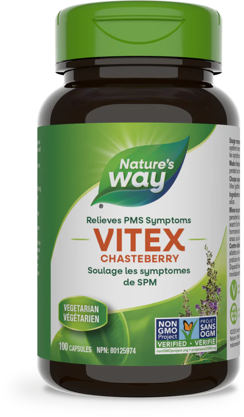 Vitex Chasteberry | Nature's Way® | 100 or  320 Capsules