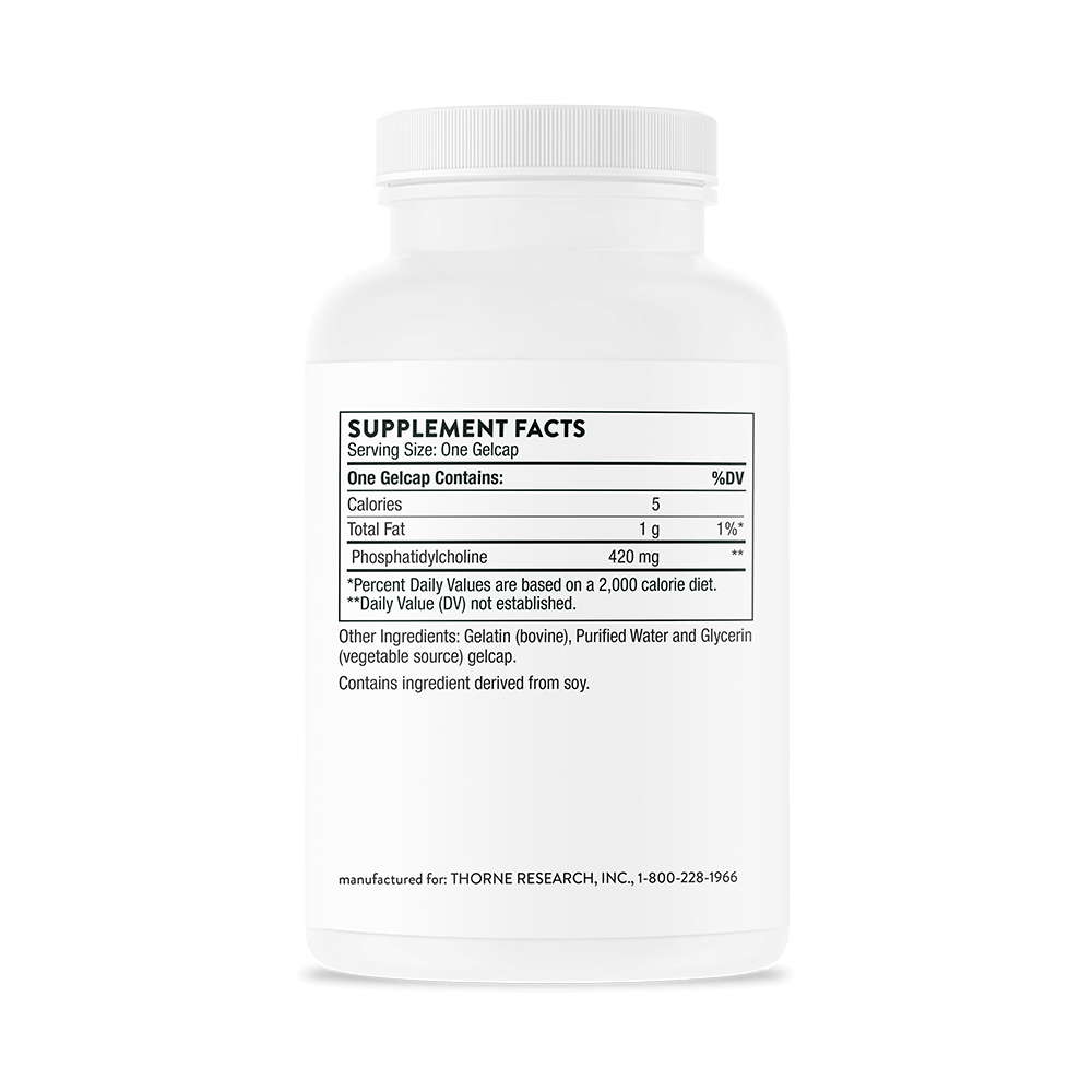 Phosphatidyl Choline | Thorne® | 60 Capsules