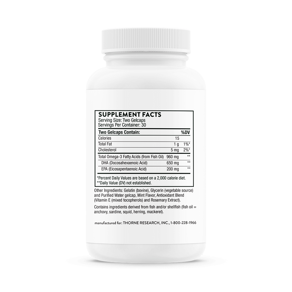 Advanced DHA | Thorne® | 60 Capsules