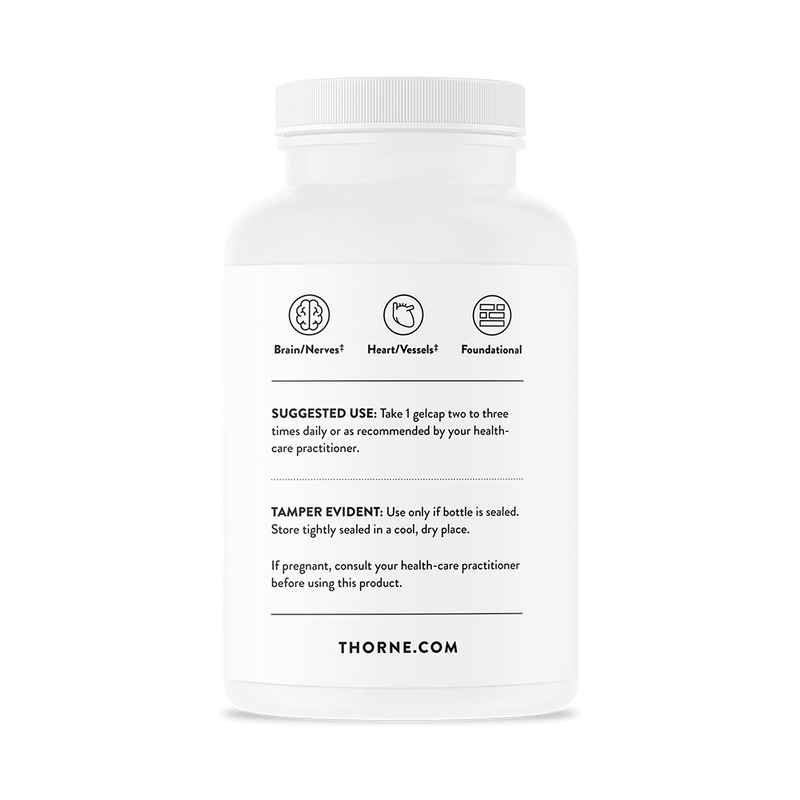 Omega-3 with CoQ10 | Thorne® | 90 Capsules