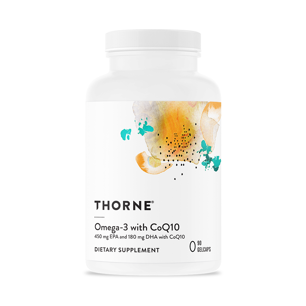 Omega-3 with CoQ10 | Thorne® | 90 Capsules