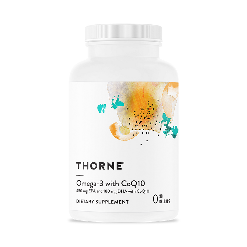 Omega-3 with CoQ10 | Thorne® | 90 Capsules