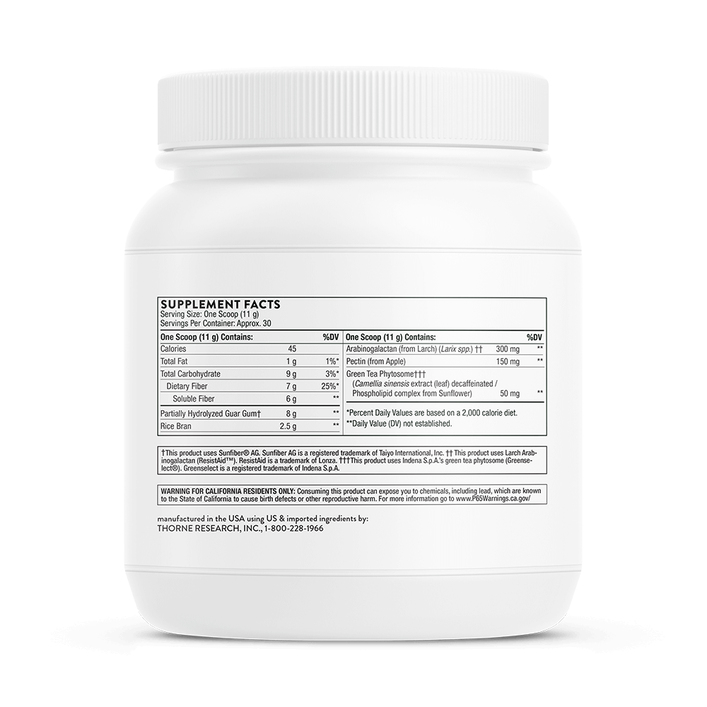 FiberMend® Prebiotic | Thorne® | 11.6 oz (330gr)