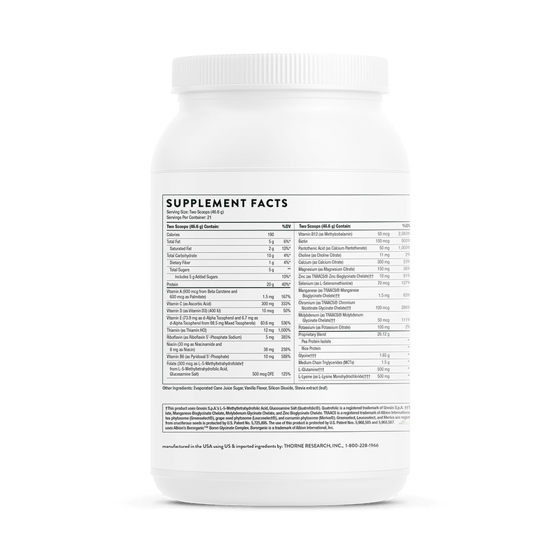 MediClear-SGS | Thorne® | 38.4 oz