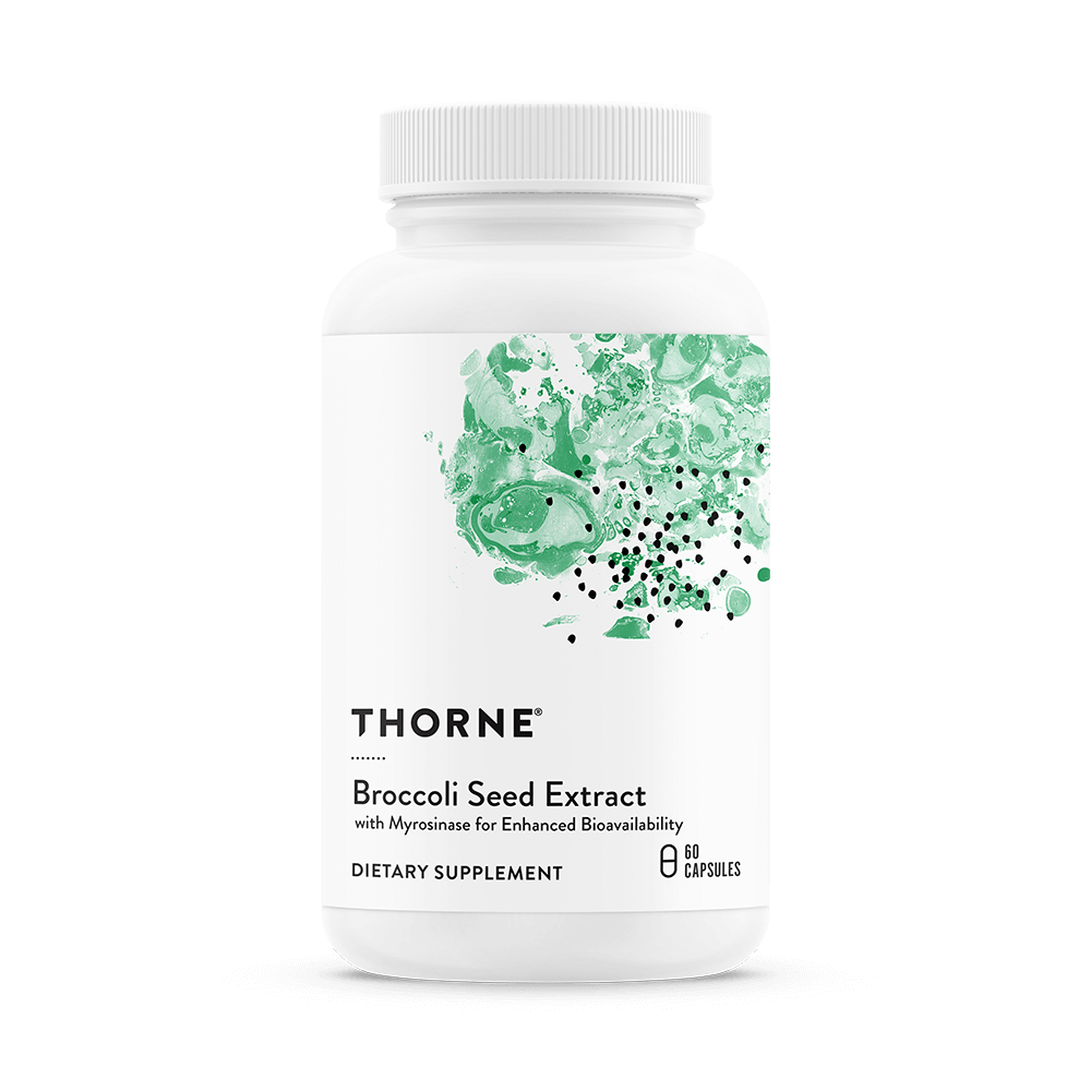 Broccoli Seed Extract | Thorne® | 60 Capsules