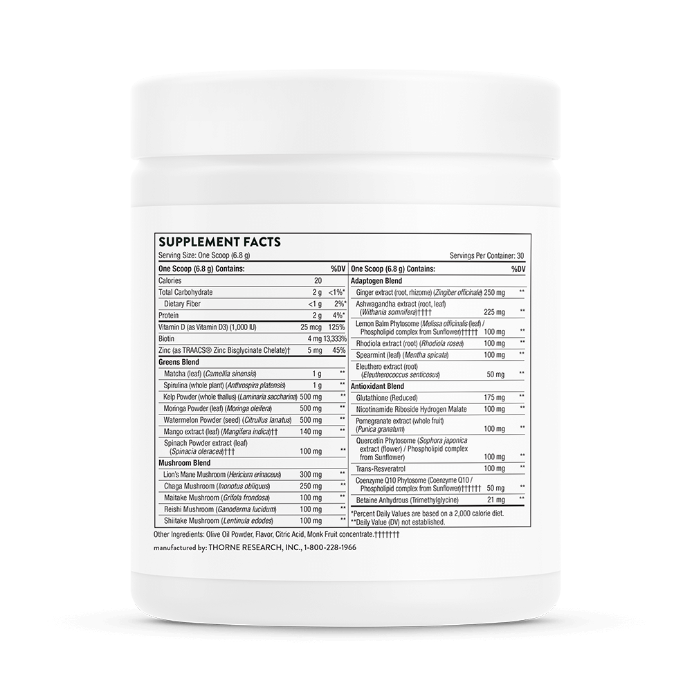 Daily Greens Plus | Thorne® | 7.2 oz