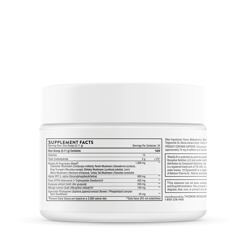 Pre-Workout Elite | Thorne® | 4.32 oz