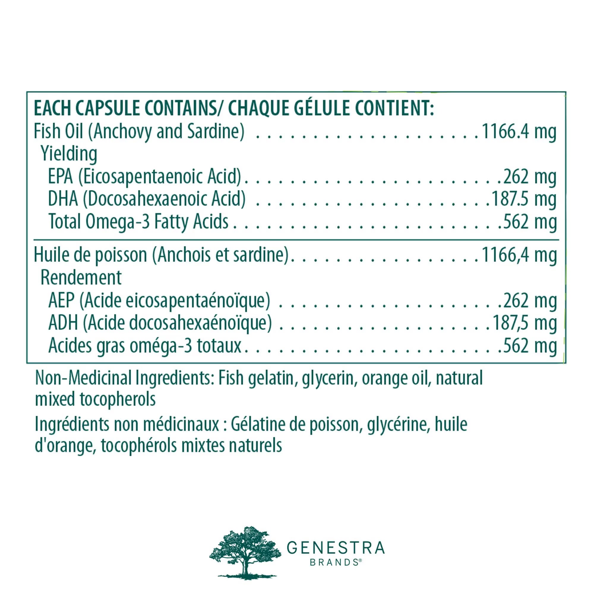 Super EFA Capsules | Genestra Brands® | 120 Softgel Capsules