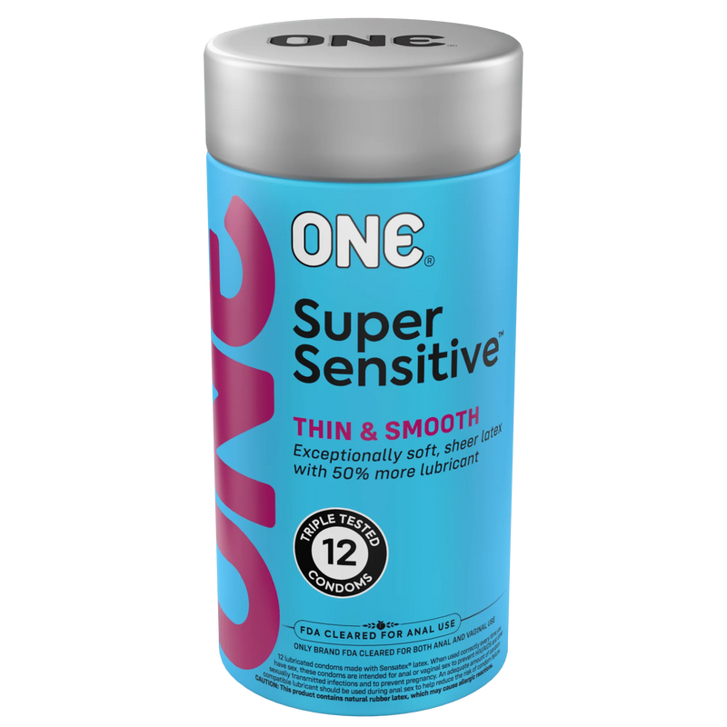 Super Sensitive™ Condoms | One Condoms | 12-Pack Condoms