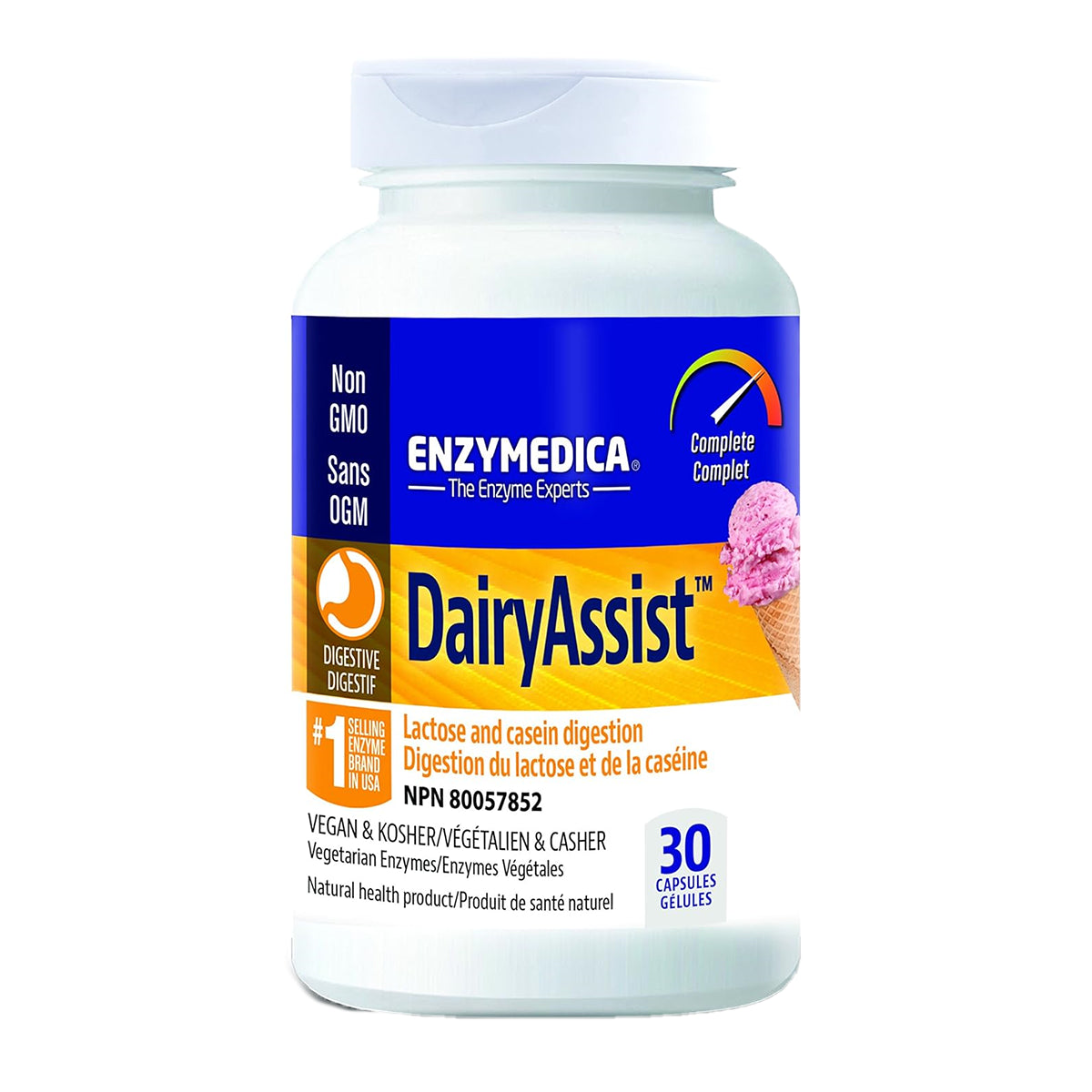 Dairy Assist | Enzymedica |30 Capsules