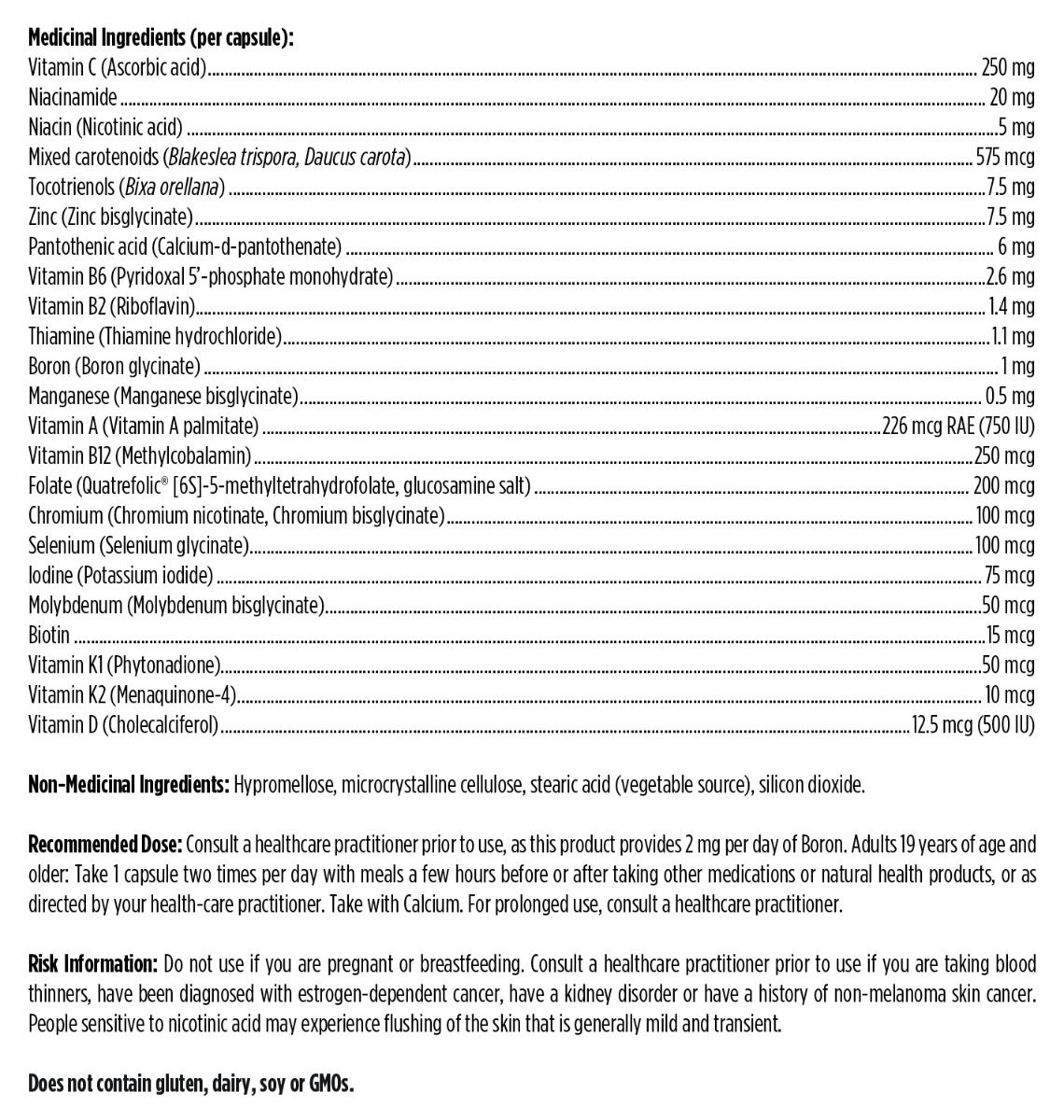 Twice Daily Multi™ by Designs for Health® – High-Potency Daily Multivitamin | 120 Vegetarian Capsules