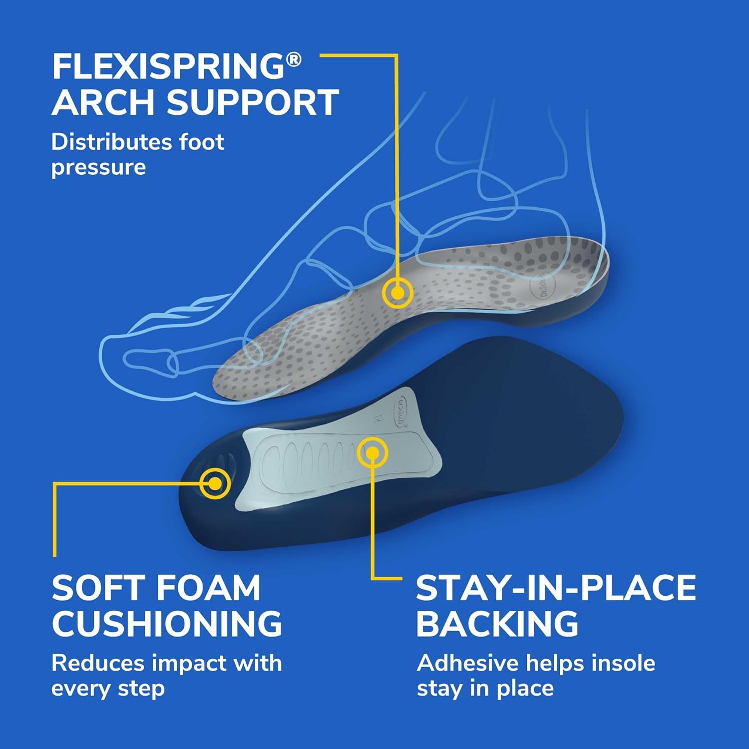 Tri-Comfort® Orthotics - For Him | Dr. Scholl's® | 1 Pair