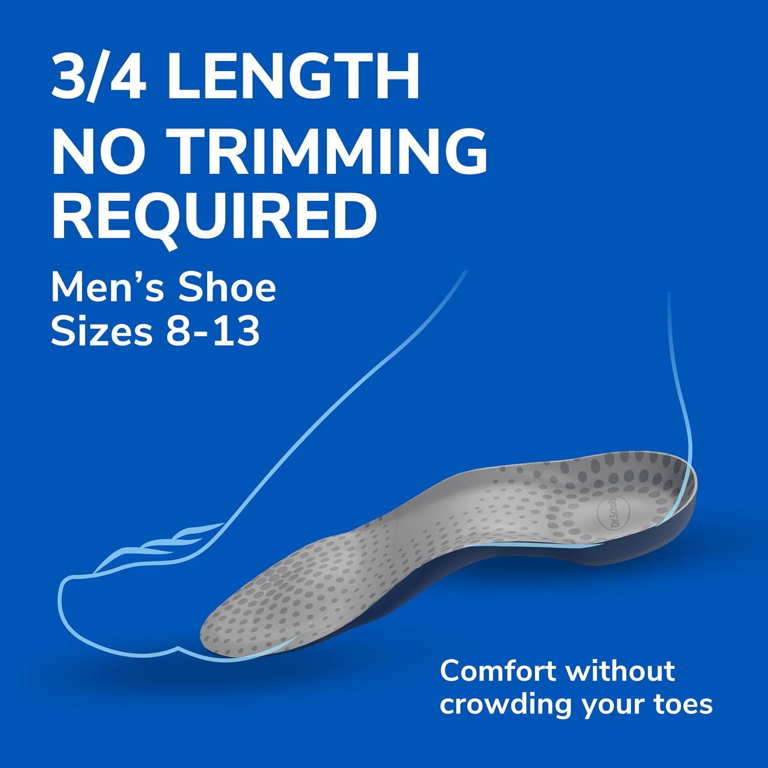 Tri-Comfort® Orthotics - For Him | Dr. Scholl's® | 1 Pair