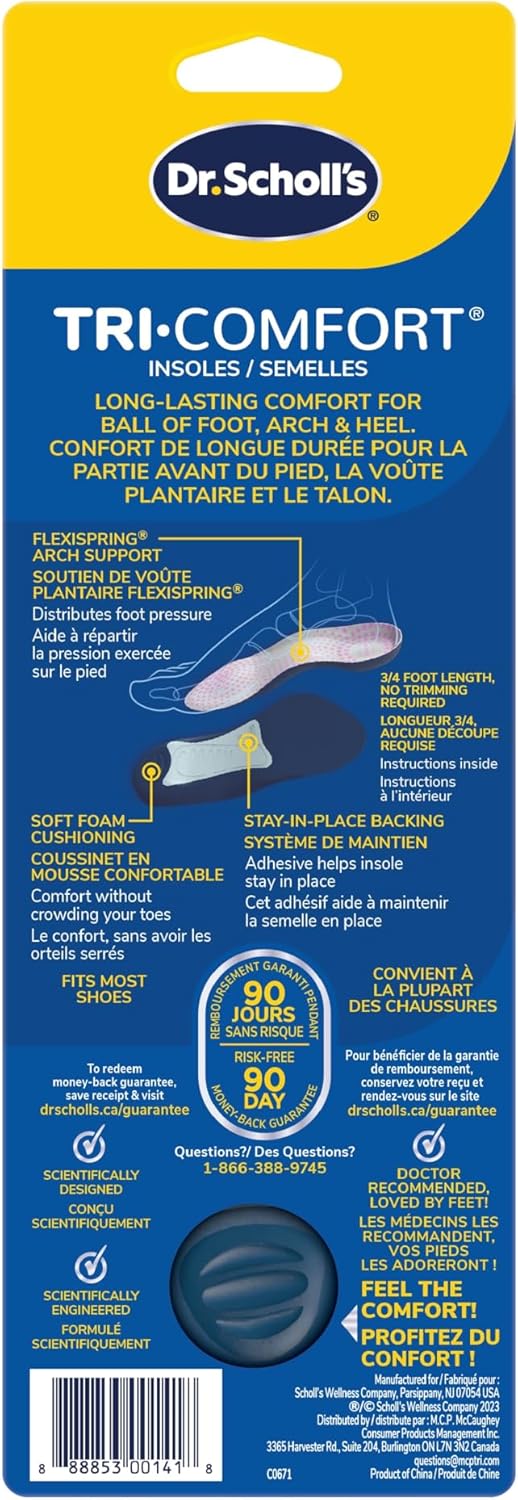 Tri-Comfort® Insoles - For Her | Dr. Scholl's® | 1 Pair
