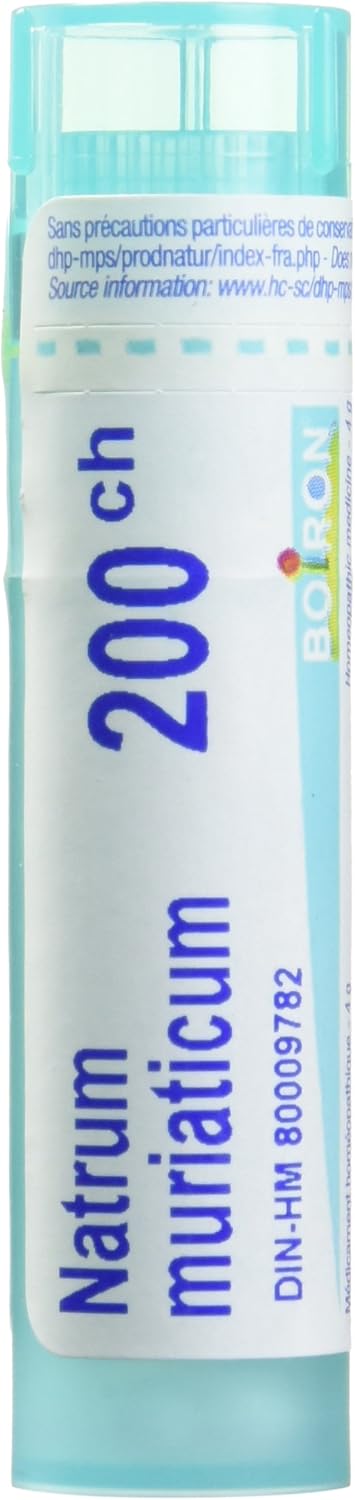 Natrum muriaticum 200ch | Boiron® | Each tube contains 4 g (approximately 80 pellets)
