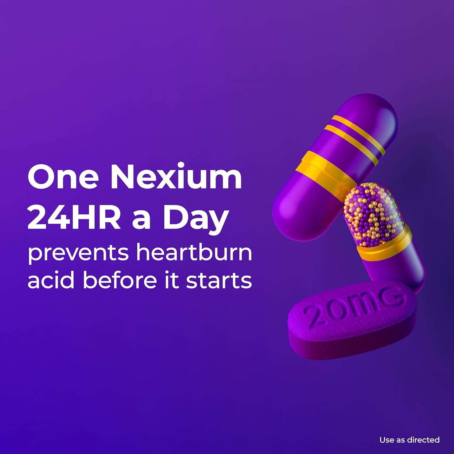24HR Acid Reducer Heartburn Relief | Nexium | 14 Count