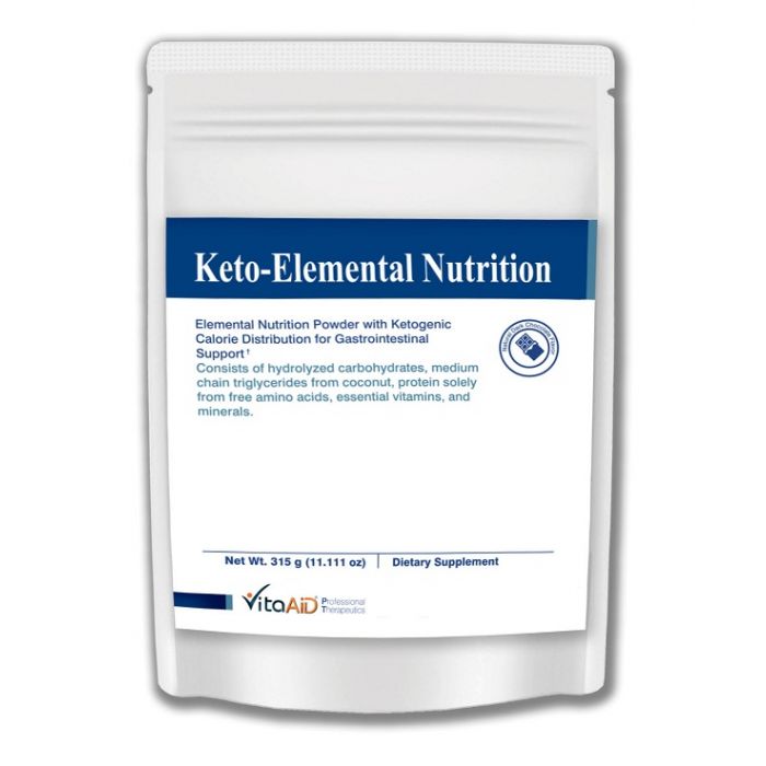 Keto-Elemental Nutrition by Vita Aid® – Ketogenic Meal Replacement & Gut Support | 315 g