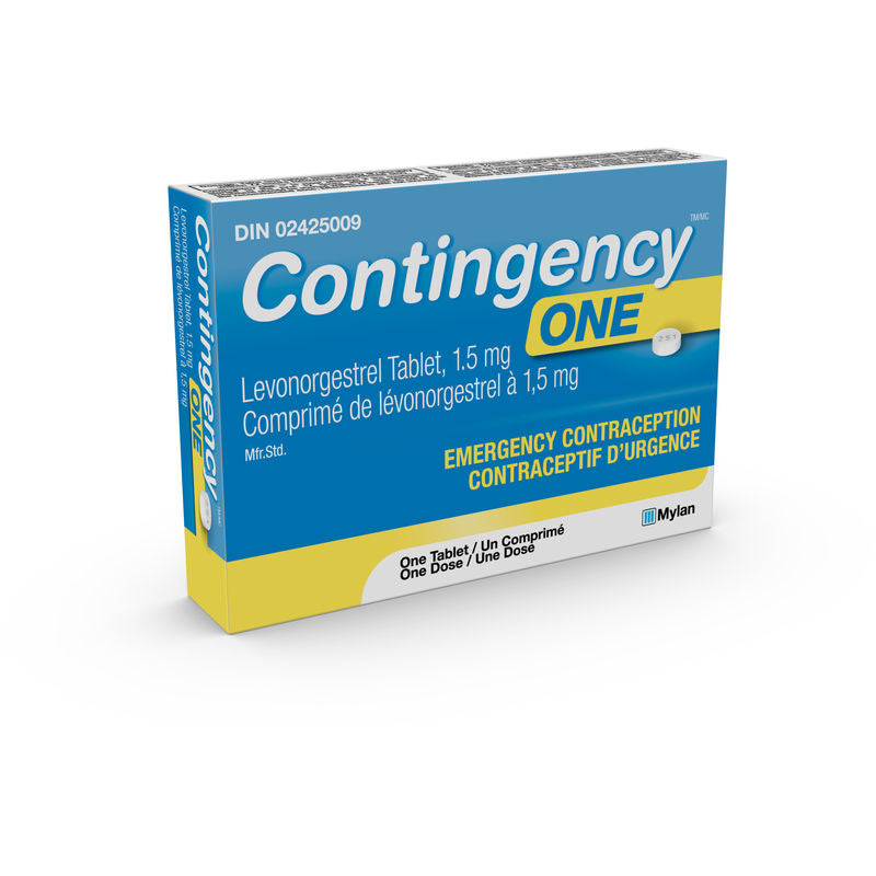 Contingency One Levonorgestrel tablet 1.5 mg | Viatris Canada | One Tablet