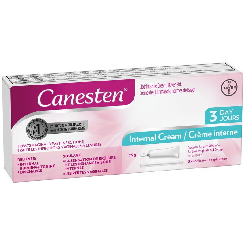 Canesten® 3-Day Internal Cream | Canesten | 25g