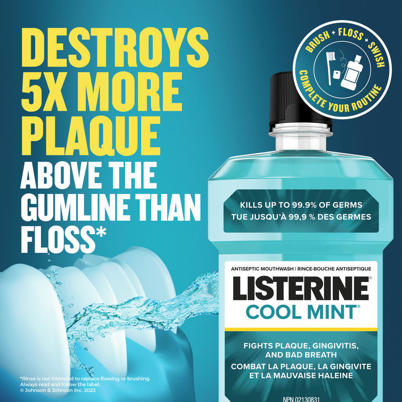 Antiseptic Mouthwash | Listerine® | 95 mL or 250 mL