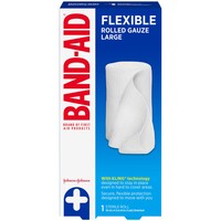 Flexible Rolled Gauze | Band-Aid® | Sterile Roll