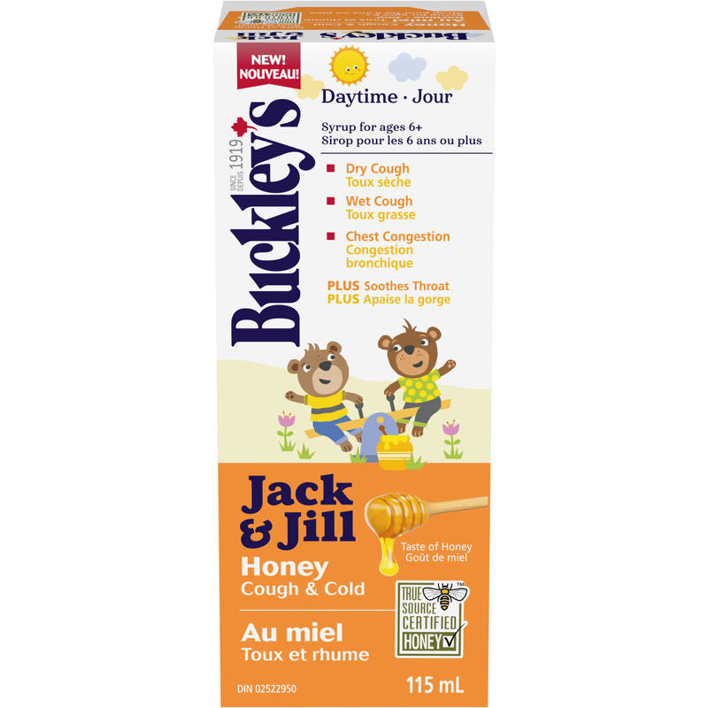 Jack & Jill Honey Cough & Cold | Buckley's® | 115 mL