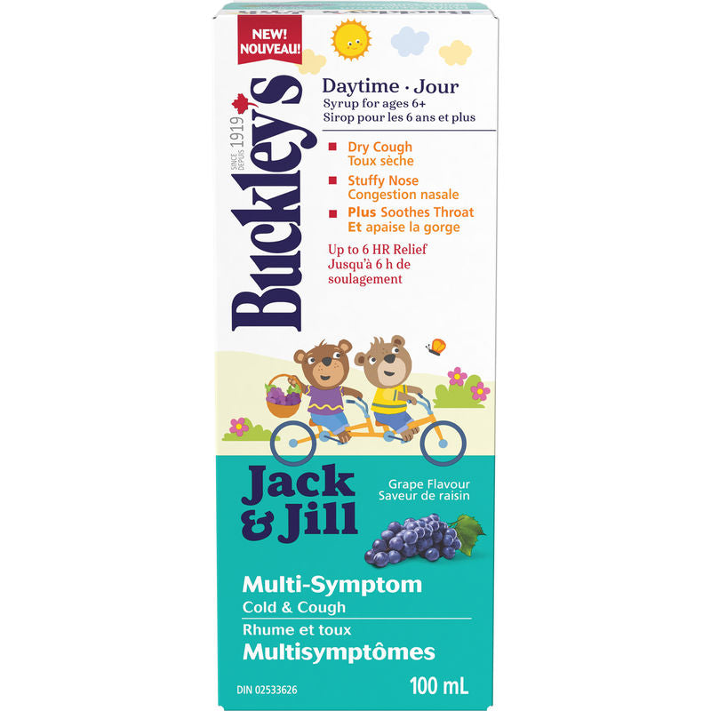 Jack & Jill Multi-Symptom Cold & Cough | Buckley's® | 100 mL