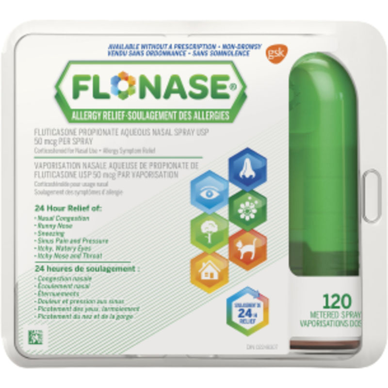 Allergy Nasal Spray | Flonase® | 60 or 120 Sprays