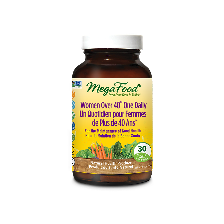Women Over 40™ One Daily | MegaFood® | 30, 72 & 90 Tablets