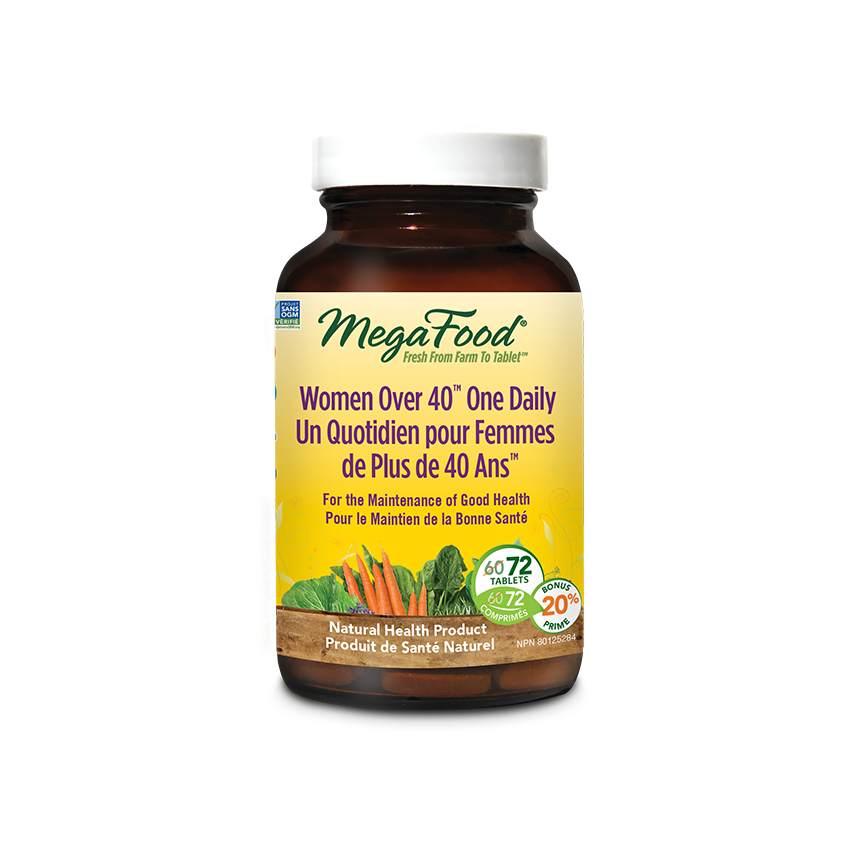 Women Over 40™ One Daily | MegaFood® | 30, 72 & 90 Tablets