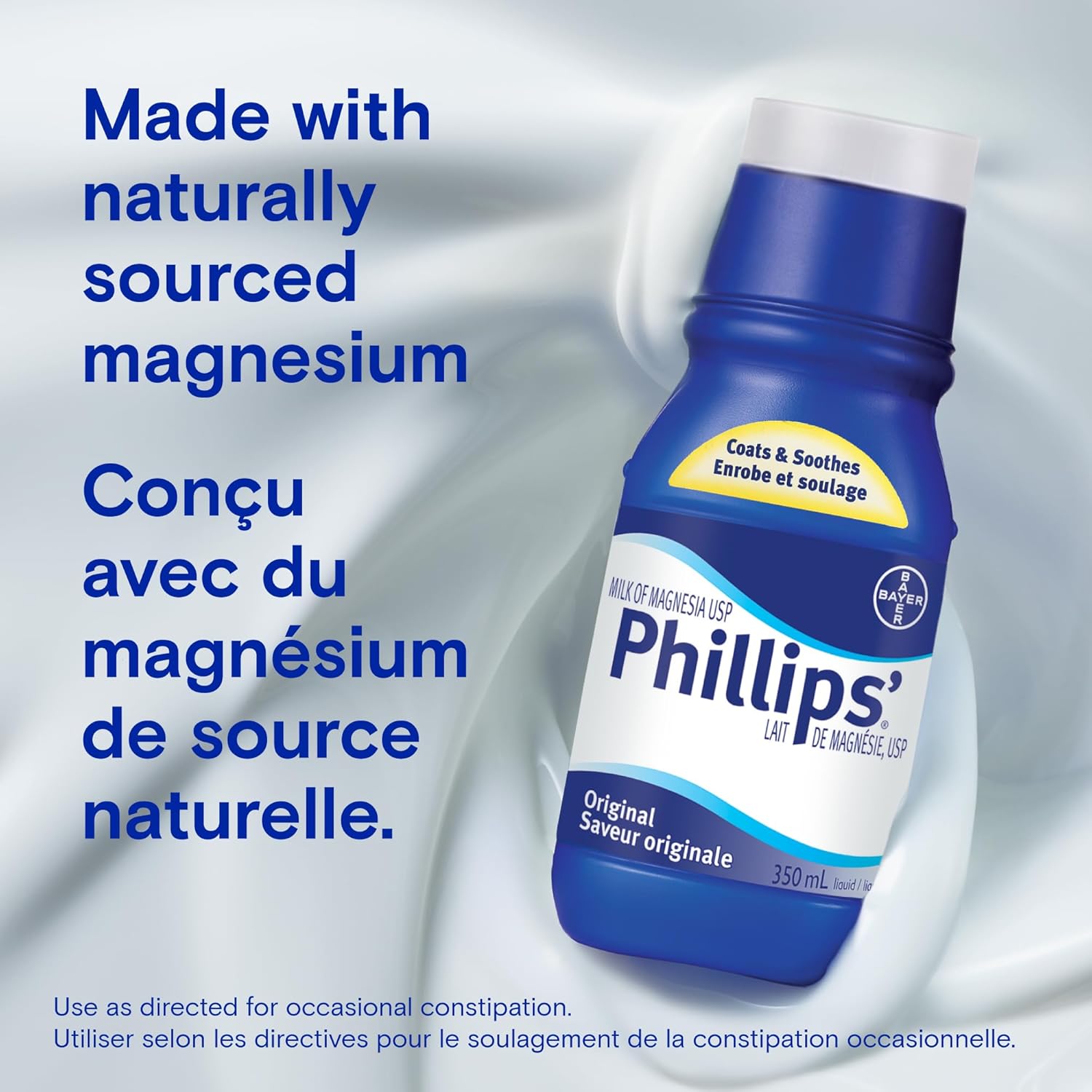 Milk of Magnesia Original Laxative Liquid |Phillips |350ml