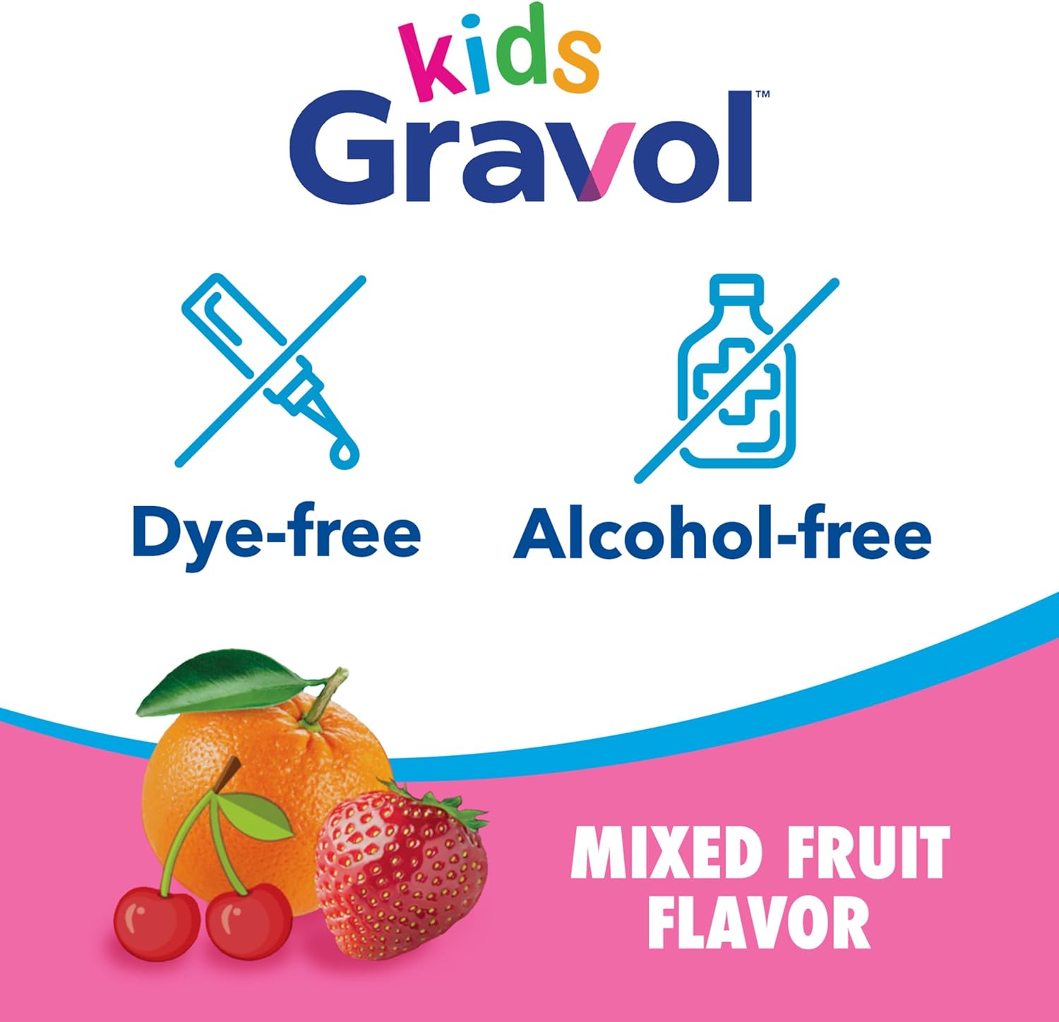 Kids Liquid for Motion Sickness Relief and Nausea Prevention| Gravol™ Kids | 75 mL