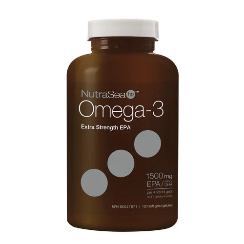 Omega-3 Extra Strength | NutraSea® hP™ | 120 Softgels