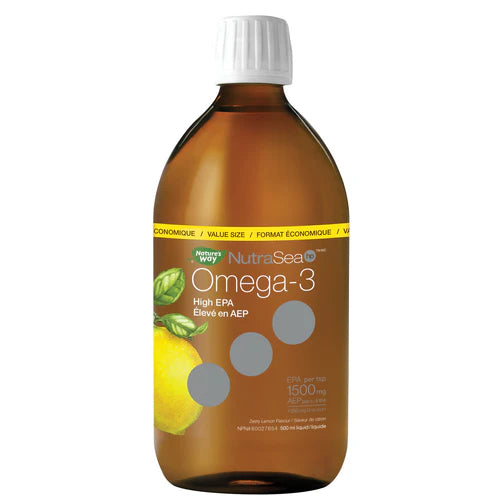 HP™ Oméga-3, Citron | NutraSea® | 6,8 fl oz (200 ml) -Exp. 10/2023