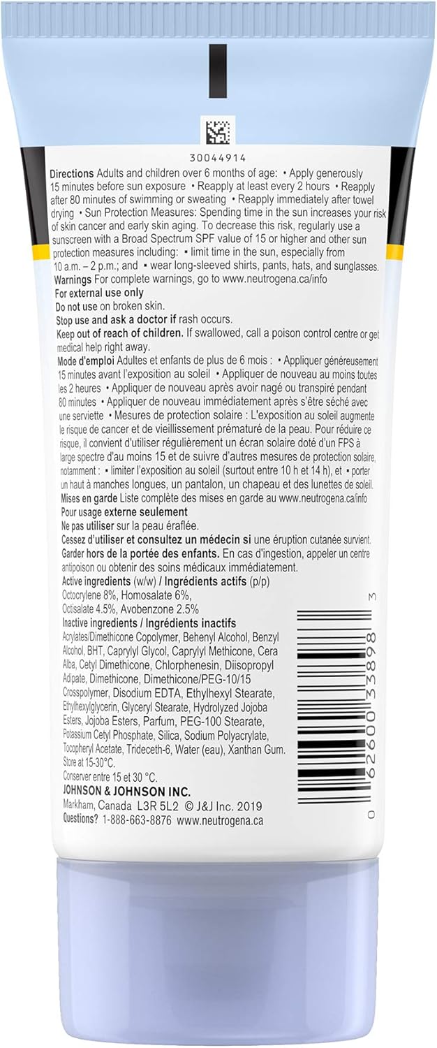 Sunscreen Lotion SPF 30, Ultra Sheer Dry-Touch Sun Cream | Neutrogena® |88ml