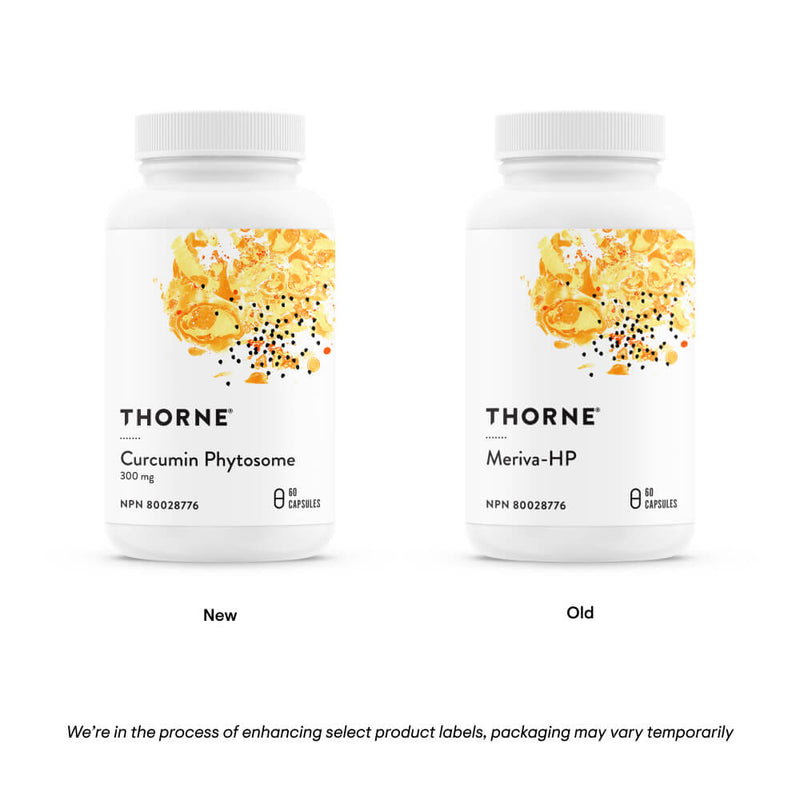 Curcumin Phytosome - Sustained Release | Thorne® | 120 Capsules