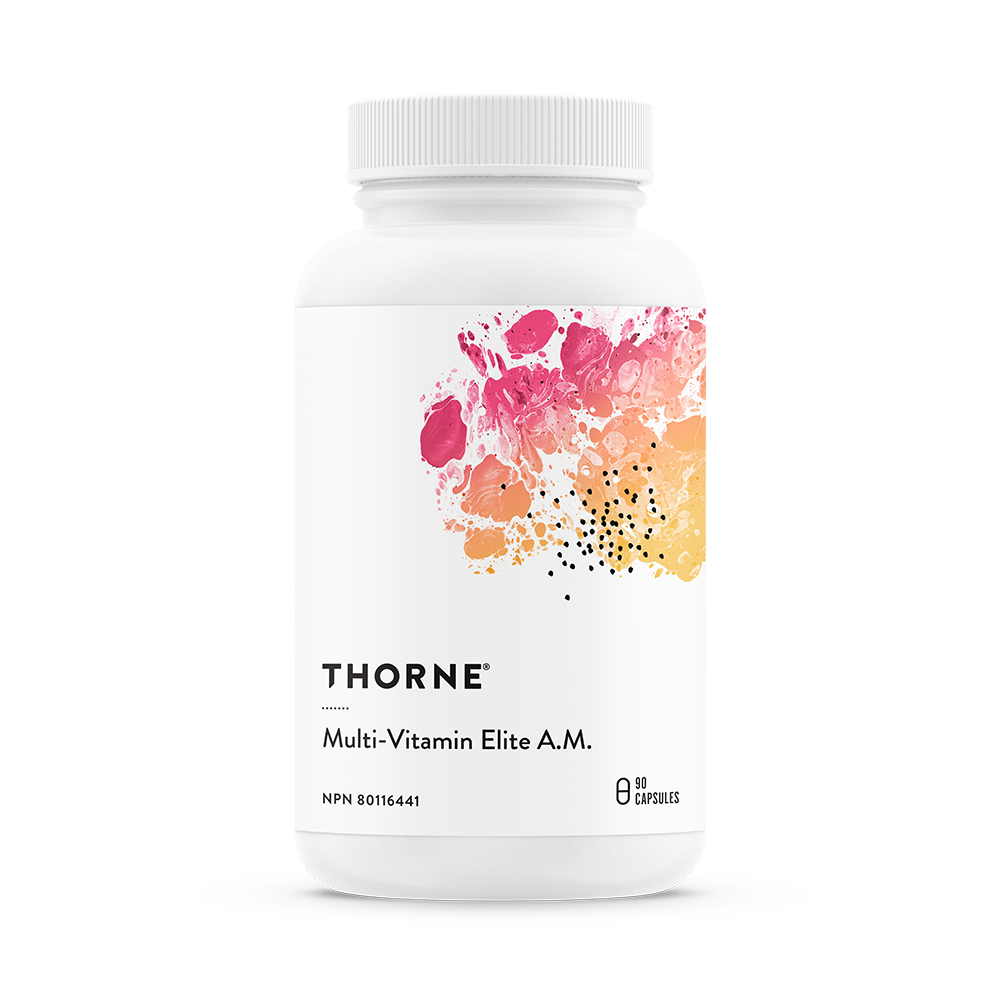 Multi-Vitamin Elite AM | Thorne® | 90 Capsules