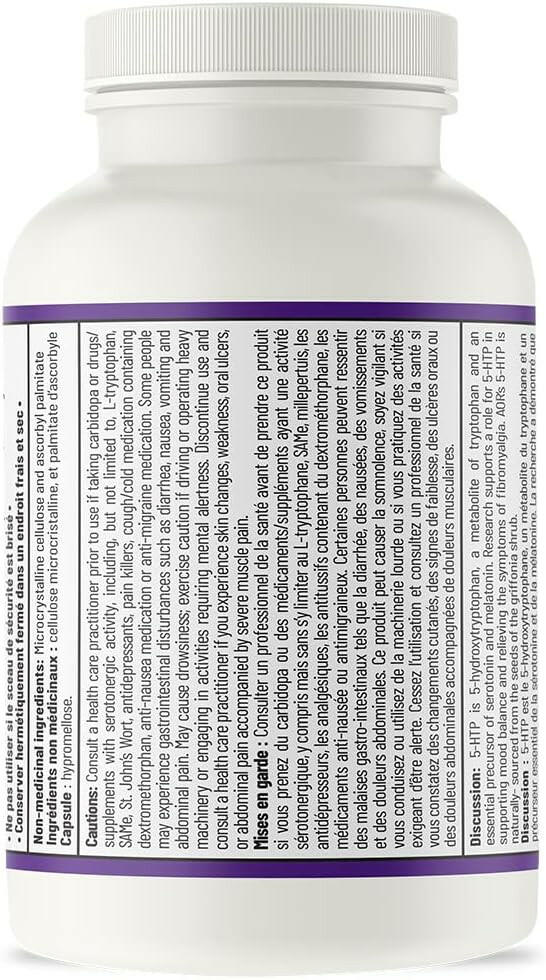 5-HTP | AOR™ | 90 Veggie Caps - Coal Harbour Pharmacy
