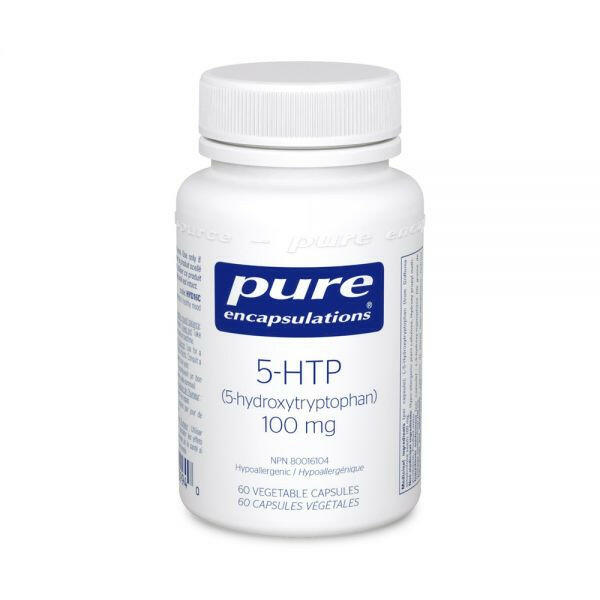 5-HTP SAP 100 mg | Pure Encapsulations® | 60 Vegetable Capsules - Coal Harbour Pharmacy
