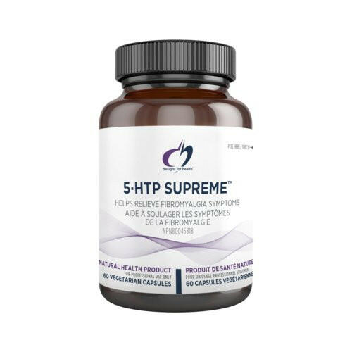5-HTP Supreme™ | Designs for Health® | 60 Vegeterian Capsules - Coal Harbour Pharmacy