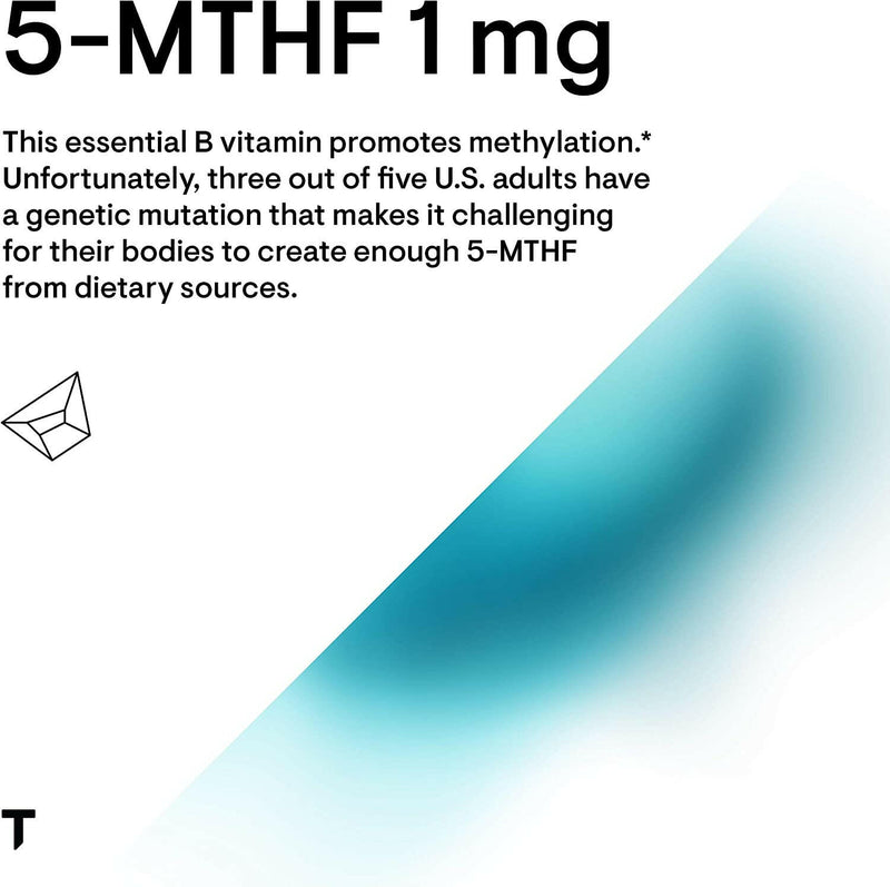 5-MTHF 1 mg | Thorne® | 60 Capsules - Coal Harbour Pharmacy