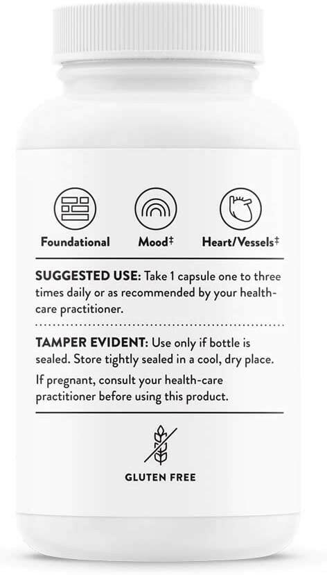 5-MTHF 1 mg | Thorne® | 60 Capsules - Coal Harbour Pharmacy