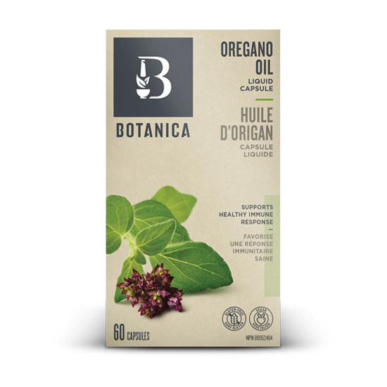 Oregano Oil Liquid Capsule | Botanica | 60 Capsules