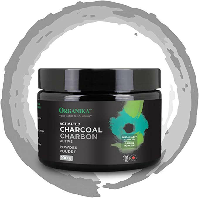 Activated Charcoal Powder | Organika® | 100 gr - Coal Harbour Pharmacy