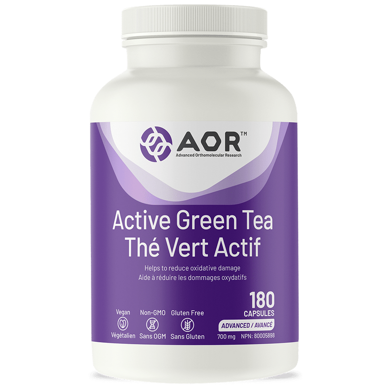Active Green Tea | AOR™ | 90 or 180 Capsules - Coal Harbour Pharmacy