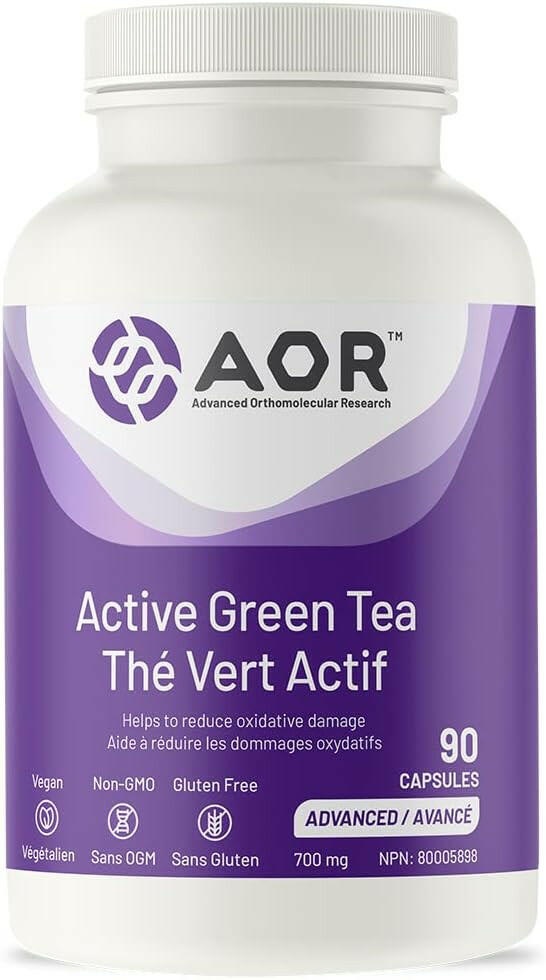 Active Green Tea | AOR™ | 90 or 180 Capsules - Coal Harbour Pharmacy