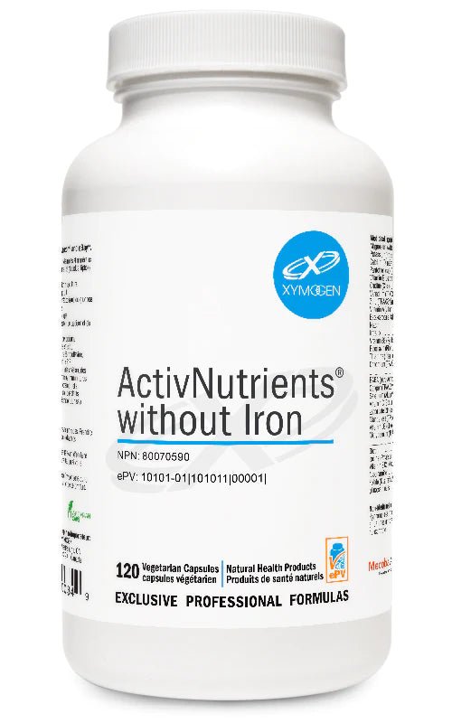 ActivNutrients without Iron | Xymogen® | 120 Capsules - Coal Harbour Pharmacy