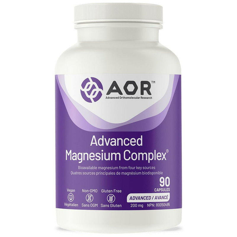 Advanced Magnesium Complex | AOR™ | 90 or 180 Capsules - Coal Harbour Pharmacy