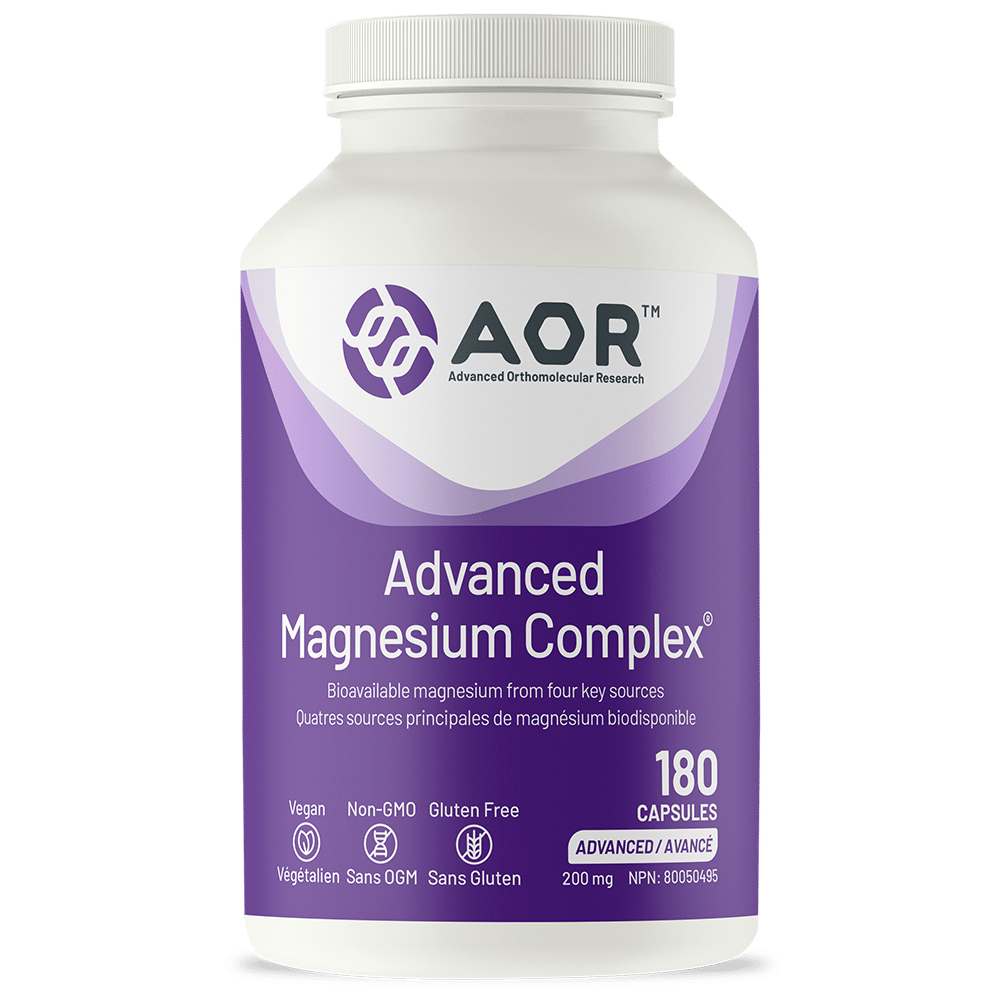 Advanced Magnesium Complex | AOR™ | 90 or 180 Capsules - Coal Harbour Pharmacy