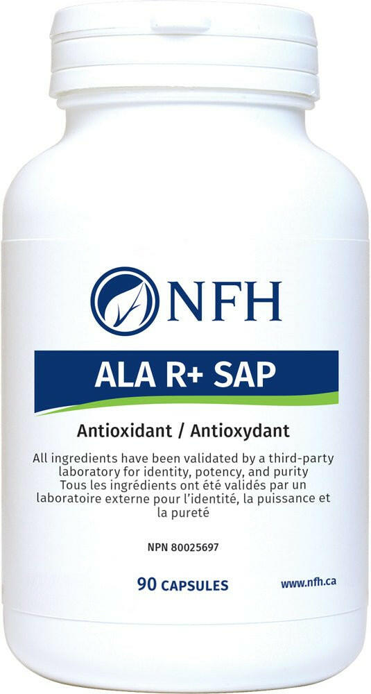 ALA R+ SAP | NFH | 90 Capsules - Coal Harbour Pharmacy